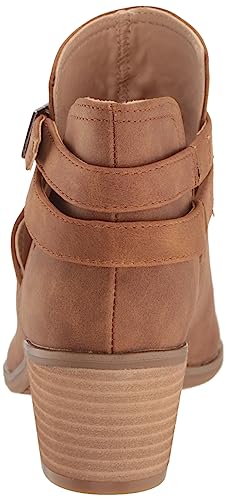 Dr. Scholl's Shoes Women's Literally Ankle Bootie Honey Brown Smooth 10 M