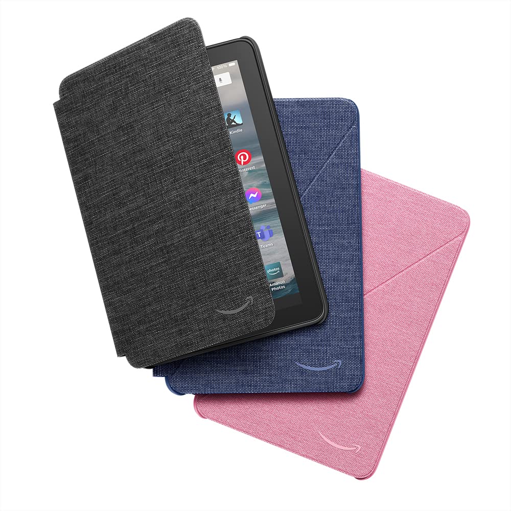 Amazon Fire 7 Tablet Cover (Only compatible with 12th generation tablet, 2022 release) - Denim