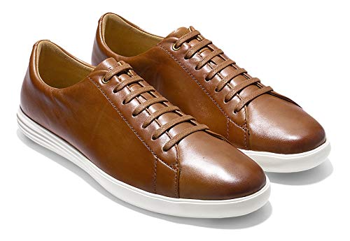 Cole Haan Men's Grand Crosscourt Ii Sneaker, TAN LEATHER BURNSH, 10