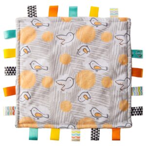 taggies original blanket, 12 x 12", comfy birds (41510)