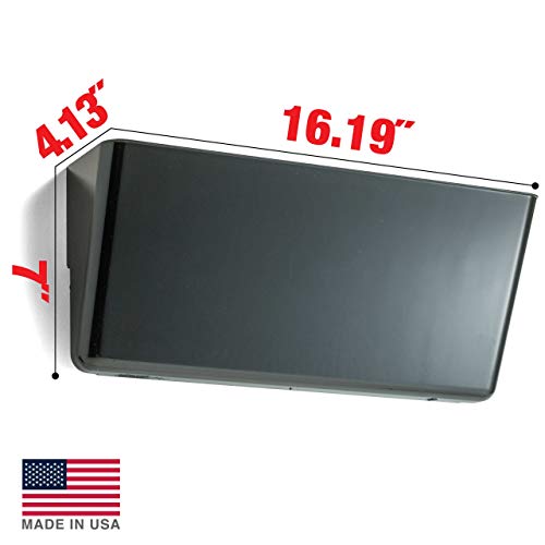 Officemate Wall File, Legal Size, Black (21442)