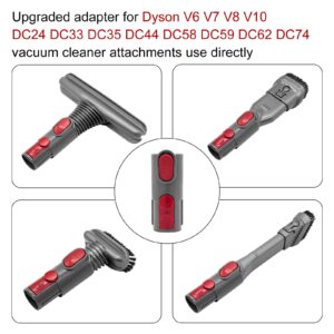 Attachments Tools Kit for Dyson V6 V7 V8 V10 DC16 DC24 DC33 DC34 DC35 DC39 DC44 DC58 DC59 DC62 DC74 Cordless Vacuum Cleaner, Home Cleaning Tools Brush Kit Accessories (5 PACK)