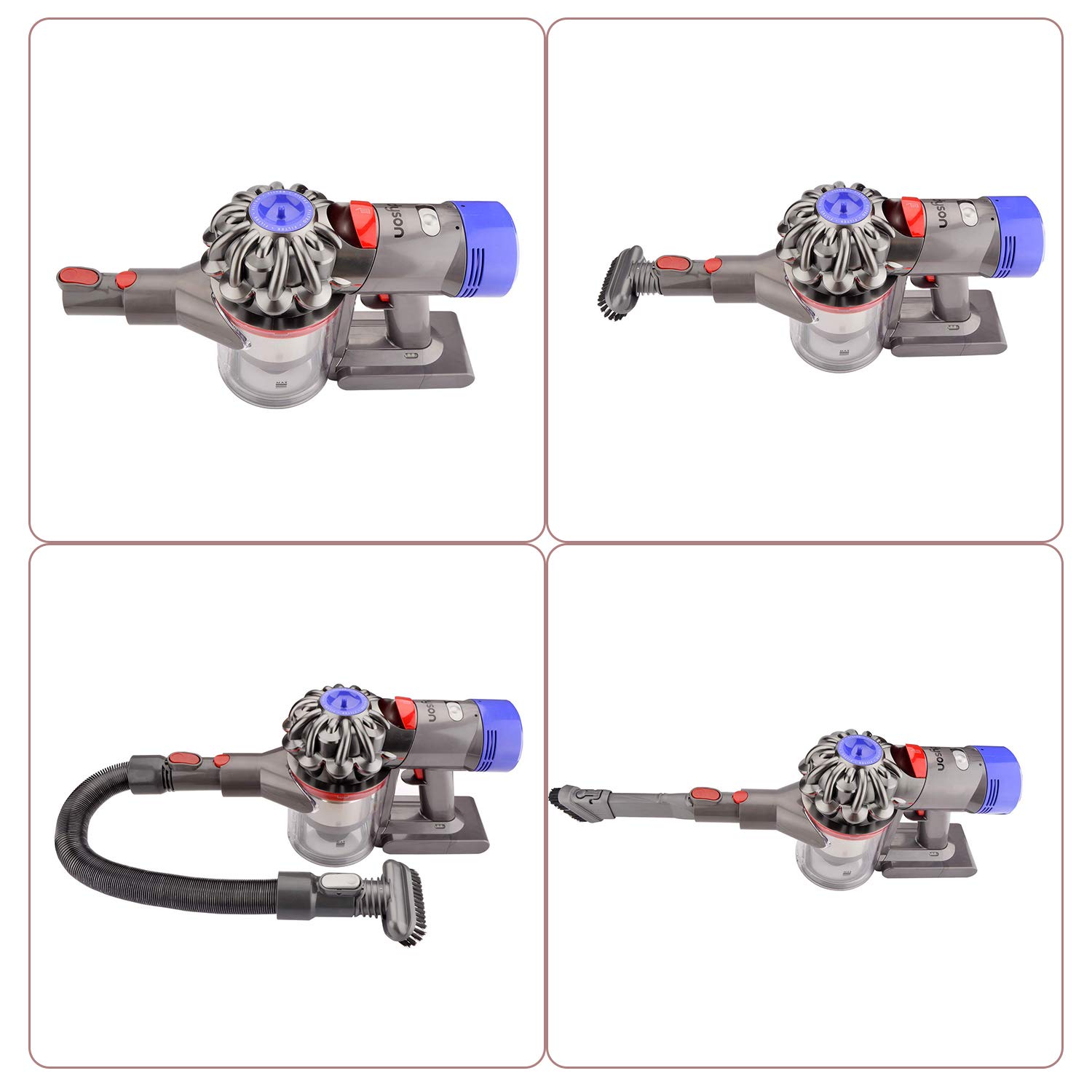 Attachments Compatible with Dyson V10,V10 Absolute V8 V6 V7 DC24 DC33 DC35 DC39 DC44 DC58 DC59 DC62 DC74 Absolute V8 Animal V7 V10 Vacuum Attachments Kit Accessories