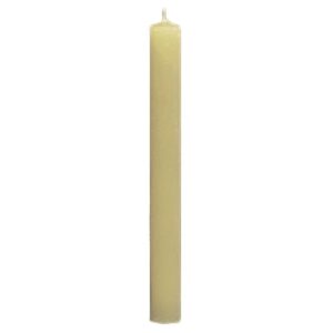 100% Beeswax Altar Candle - 7/8 x 12 H - 24/bx 780090193072 - Gifts, Crosses, Rosaries, Chains and Much More