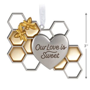 Hallmark Keepsake Christmas Ornament 2023, Our Love is Sweet, Bee and Honeycomb