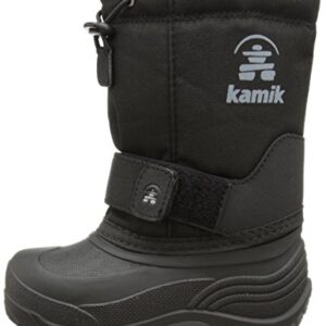 Kamik Rocket Cold Weather Boot (Toddler/Little Kid/Big Kid),Black,2 M US Little Kid