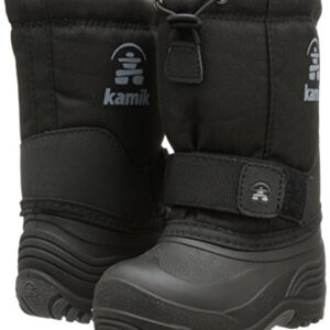 Kamik Rocket Cold Weather Boot (Toddler/Little Kid/Big Kid),Black,2 M US Little Kid