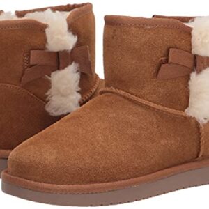 Koolaburra by UGG, Victoria Mini Boot, Chestnut, 2 Little Kid