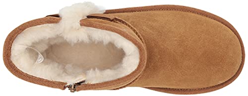 Koolaburra by UGG, Victoria Mini Boot, Chestnut, 2 Little Kid