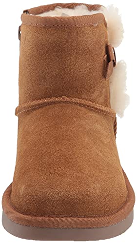 Koolaburra by UGG, Victoria Mini Boot, Chestnut, 2 Little Kid