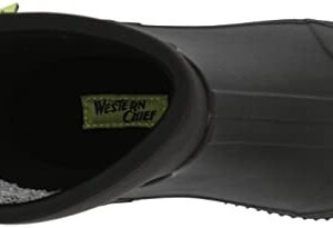 Western Chief Kids Freestyle Neoprene Rain Boot, Black, 2