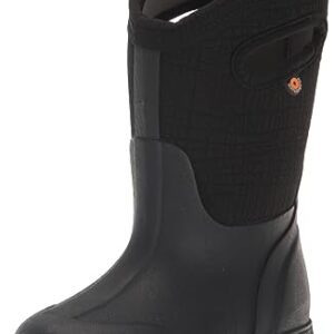 BOGS Classic II Snow Boot, Black, 2 US Unisex Big Kid