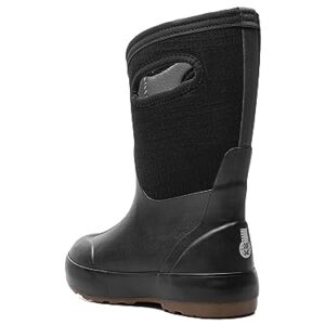 BOGS Classic II Snow Boot, Black, 2 US Unisex Big Kid