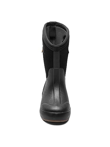 BOGS Classic II Snow Boot, Black, 2 US Unisex Big Kid