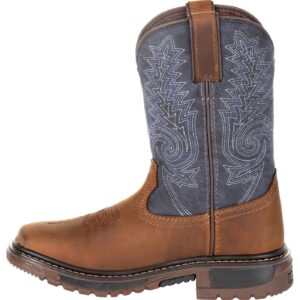 rocky kids' ride flx western boot size 2(m)