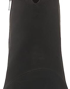 TOMS Girls Clare Fashion Boot, Black PU Nubuck, 4 big kid