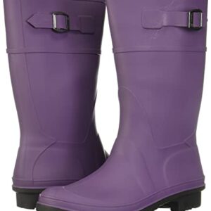 Kamik Raindrops Rain Boot,Eggplant,2 M US Little Kid