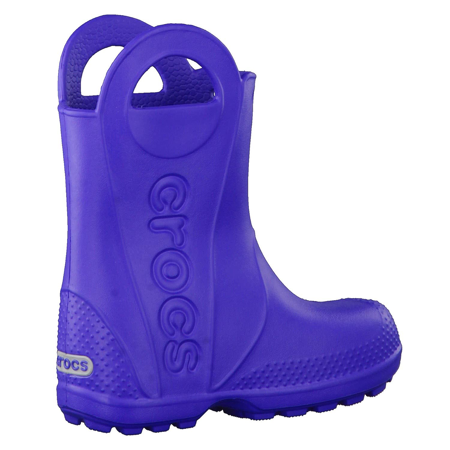 Crocs Kids' Handle It Rain Boots , Cerulean Blue, 1 Little Kid