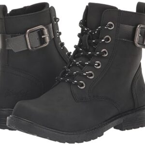 Blowfish Malibu Kids Girls Reyez-ki Combat Boot, Black, 2 Little Kid