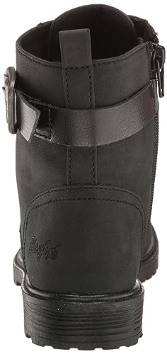 Blowfish Malibu Kids Girls Reyez-ki Combat Boot, Black, 2 Little Kid