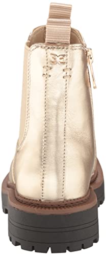 Sam Edelman Girls Laguna Mini Chelsea Boot, Gold Leaf, 2 Big Kid