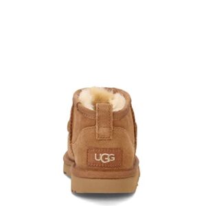 UGG Unisex-Child Classic Ultra Mini Boot, Chestnut, 2