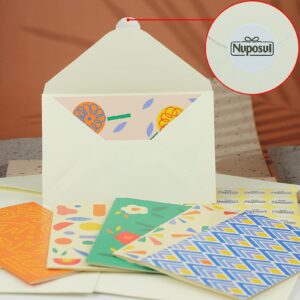 Nuposul Greeting Cards Assortment with Envelopes, 24 Pack Blank Cards Cards for All Occasions, Birthday, Thank You, Baby, Wedding and More