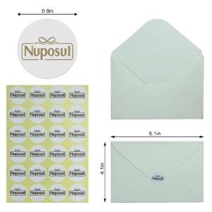 Nuposul Greeting Cards Assortment with Envelopes, 24 Pack Blank Cards Cards for All Occasions, Birthday, Thank You, Baby, Wedding and More