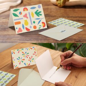 Nuposul Greeting Cards Assortment with Envelopes, 24 Pack Blank Cards Cards for All Occasions, Birthday, Thank You, Baby, Wedding and More