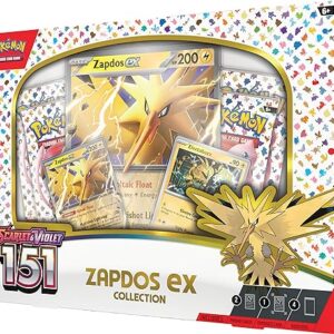 Pokemon TCG Scarlet & Violet 3.5 Pokemon 151 Zapdos Ex Box