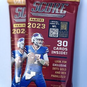 2023 (2) Panini Score Football Card Cello Value Packs (2)- 60 Cards Total of This Incredible Rookie Class!!!