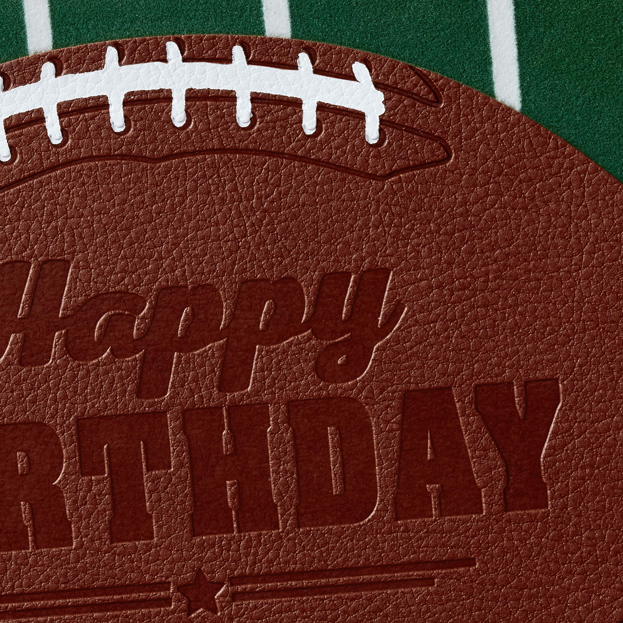 Hallmark Signature Birthday Card for Him (Football) (599RZH1076)