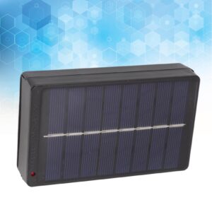 1W 4V Solar Battery Charger, Portable Solar Power Bank Solar Panel Charger Solar Powered Battery Charger & Maintainer for AA AAA Batteries