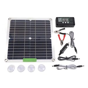 200W 12V Portable Solar Panel, 200W Solar Panel Kit Monocrystalline Silicon Energy Conservation for Camping for Outdoor Cycling(#4)