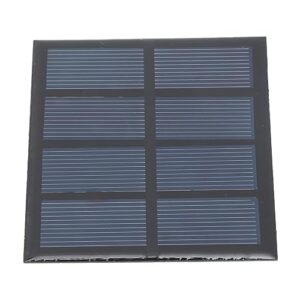 Portable Solar Panel, 0.9W 2V High Efficiency Safety Protection Solar Panel for Advertising Light for Traffic Light