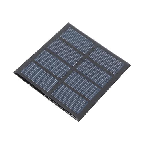 Portable Solar Panel, 0.9W 2V High Efficiency Safety Protection Solar Panel for Advertising Light for Traffic Light