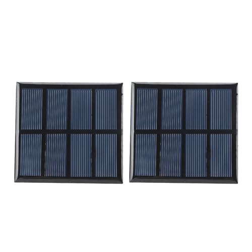 Portable Solar Panel, 0.9W 2V High Efficiency Safety Protection Solar Panel for Advertising Light for Traffic Light