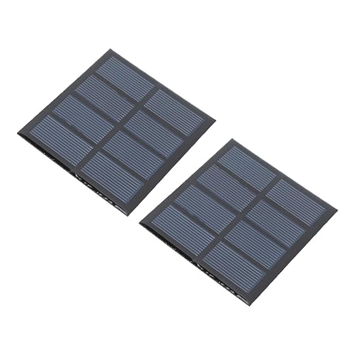 Portable Solar Panel, 0.9W 2V High Efficiency Safety Protection Solar Panel for Advertising Light for Traffic Light