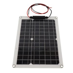 Portable Solar Panel, 300w High Efficiency Solar Controller Solar Panel Kit for Campervan Boat