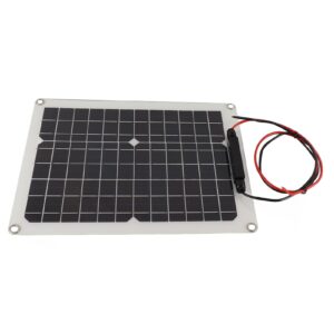 Portable Solar Panel, 300w High Efficiency Solar Controller Solar Panel Kit for Campervan Boat