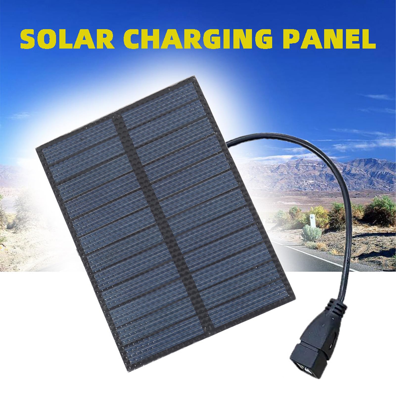 3W 5V Mini Solar Panel for Smart Phone, Small Fans, Outdoor, Portable Polysilicon Solar Photovoltaic Panel