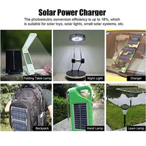 QANYEGN Solar Panel, High Efficiency Monoline Module Power r, Solar Controlle, Portable Solar Charging Board