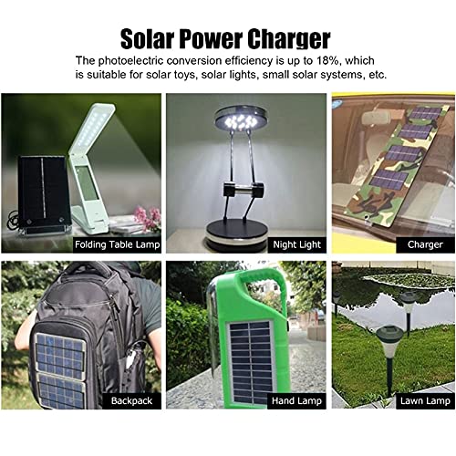 QANYEGN Solar Panel, High Efficiency Monoline Module Power r, Solar Controlle, Portable Solar Charging Board