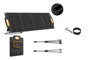 powerness 200 watt 18v portable solar panel with 16.4 feet/5 meters dc extension cable