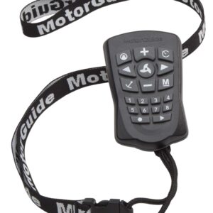 MotorGuide 8M0092071 Xi Series Pinpoint GPS Navigation Remote Replacement — For Xi3 and Xi5 Trolling Motors Includes Lanyard