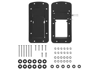 8M0092064 Xi Series Quick Release Mounting Bracket Kit Replacement for MotorGuide Xi3 Xi5 Trolling Motors, Aluminum Black