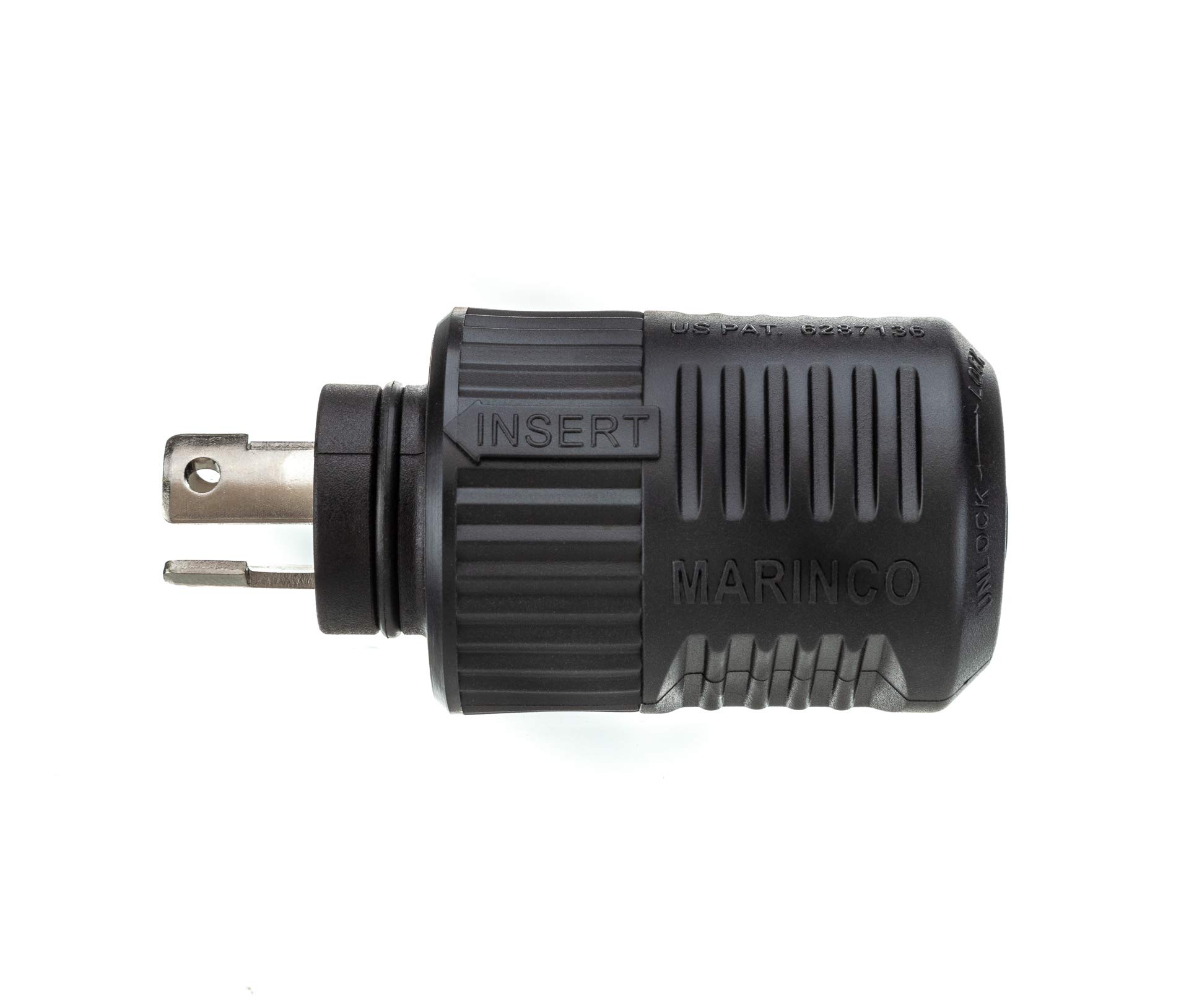 MotorGuide 8M0092065 Trolling Motor Replacement Plug — Medium Duty, Use with 16- to 8-Gauge Wire, Connects with Receptacle