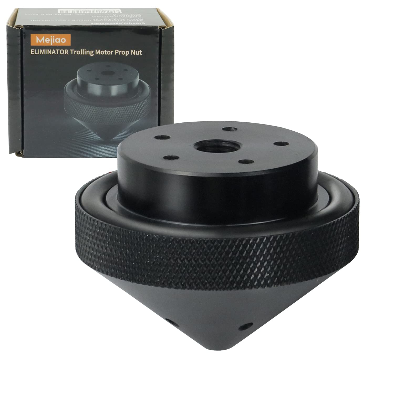 Mejiao Eliminator Trolling Motor Prop Aluminum Nut Compatible with MotorGuide GFEL-MG-BK-DP G-Force.