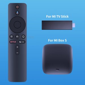 XMRM-006 Replacement Voice Remote Control Compatible for Xiaomi XIAO MI Box S XMRM006 Remote Controller with Netflix Live Shortcut Keys