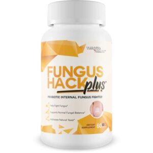 Fungus Hack Plus Probiotic Internal Fungus Fighter - Antifungal Probiotic - Nail fungus treatment - This Toe Fungus Treatment Is Designed To Balance Probiotics To Help Fight Off Fungus